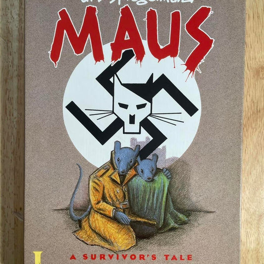 Maus Volume 1 and 2 Graphic Novels
